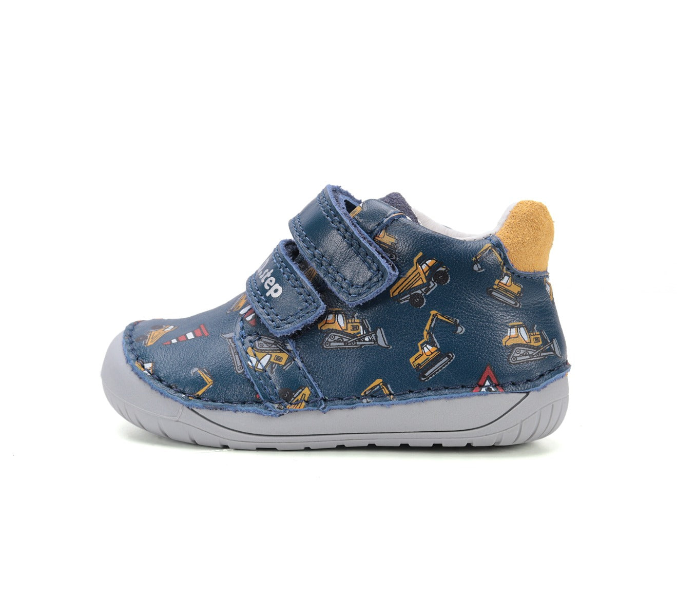 D.D.Step pantofi baieti Barefoot 20-25 Royal Blue cu utilaje