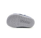 D.D.Step pantofi baieti Barefoot 20-25 Royal Blue cu utilaje