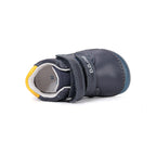 D.D.Step pantofi baieti Barefoot 20-25 Royal Blue cu submarin