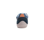 D.D.Step pantofi baieti Barefoot 22-27 Royal Blue combinat