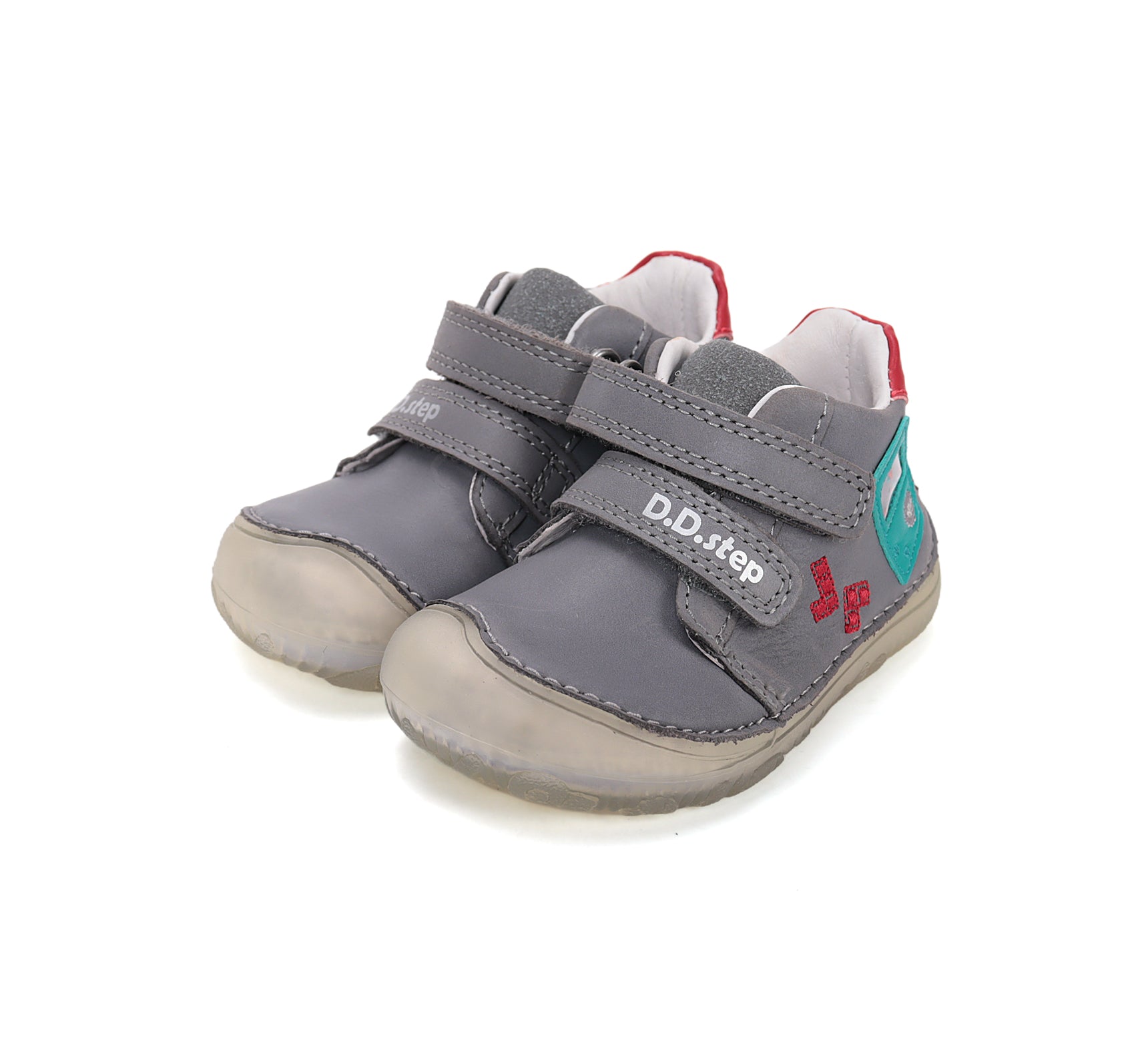 D.D.Step pantofi baieti Barefoot 26-31 Dove Grey-Tertix Imagine principală a produsului