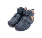 D.D.Step pantofi baieti Barefoot 25-30 Royal Blue cu maro