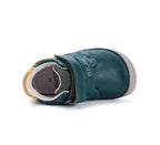 D.D.Step pantofi baieti Barefoot cu talpa fluorescenta 20-25 Calypso Sky cu furnici