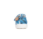 D.D.Step pantofi baieti Barefoot de interior 26-31 Calypso sky cu minge
