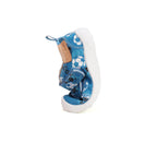 D.D.Step pantofi baieti Barefoot de interior 20-25 Calypso sky cu minge