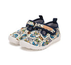 D.D.Step pantofi baieti Barefoot de interior 20-25 White Gamer