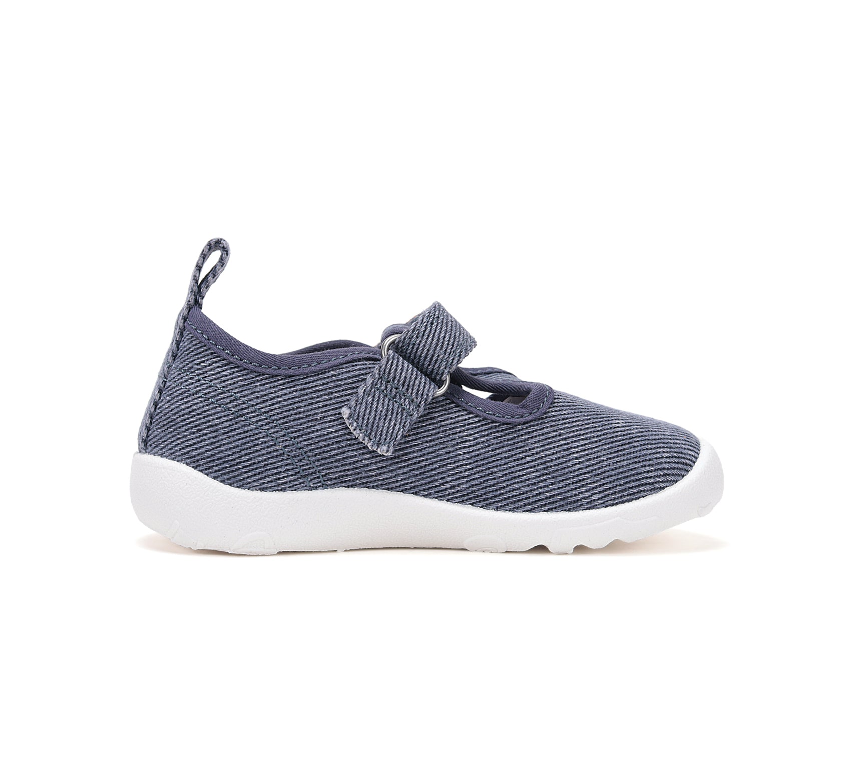 D.D.Step pantofi baieti Barefoot de interior din panza 20-25 Royal Blue
