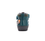 D.D.Step pantofi baieti captusiti 20-25 Sea Green cu masinuta