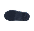 D.D.Step pantofi baieti cu LED 25-30 Bermuda Blue cu dragon