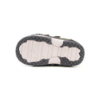 D.D.Step pantofi baieti cu scai 19-24 Khaki