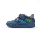 D.D.Step pantofi baieti cu scai 25-30 Bermuda Blue