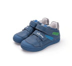 D.D.Step pantofi baieti cu scai 25-30 Bermuda Blue