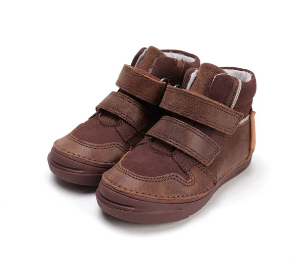D.D.Step pantofi baieti cu scai 25-30 Chocolate Imagine principală a produsului