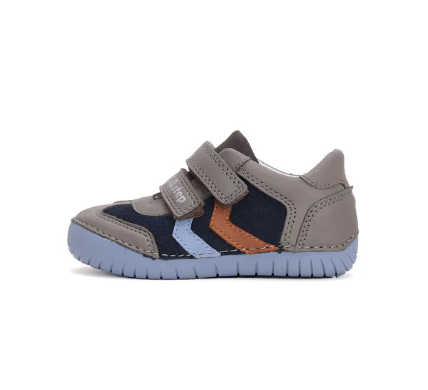 D.D.Step pantofi baieti cu scai 25-30 Chocolate