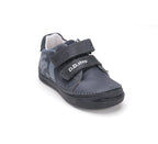 D.D.Step pantofi baieti cu scai 25-30 Dark Grey
