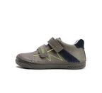 D.D.Step pantofi baieti cu scai 25-30 Emerald cu albastru