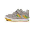 D.D.Step pantofi baieti cu scai 25-30, Light Grey