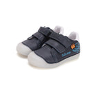D.D.Step pantofi baieti cu scai 25-30 Royal Blue cu minge baschet