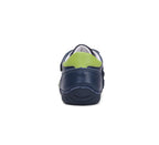 D.D.Step pantofi baieti cu scai 25-30 Royal Blue cu verde