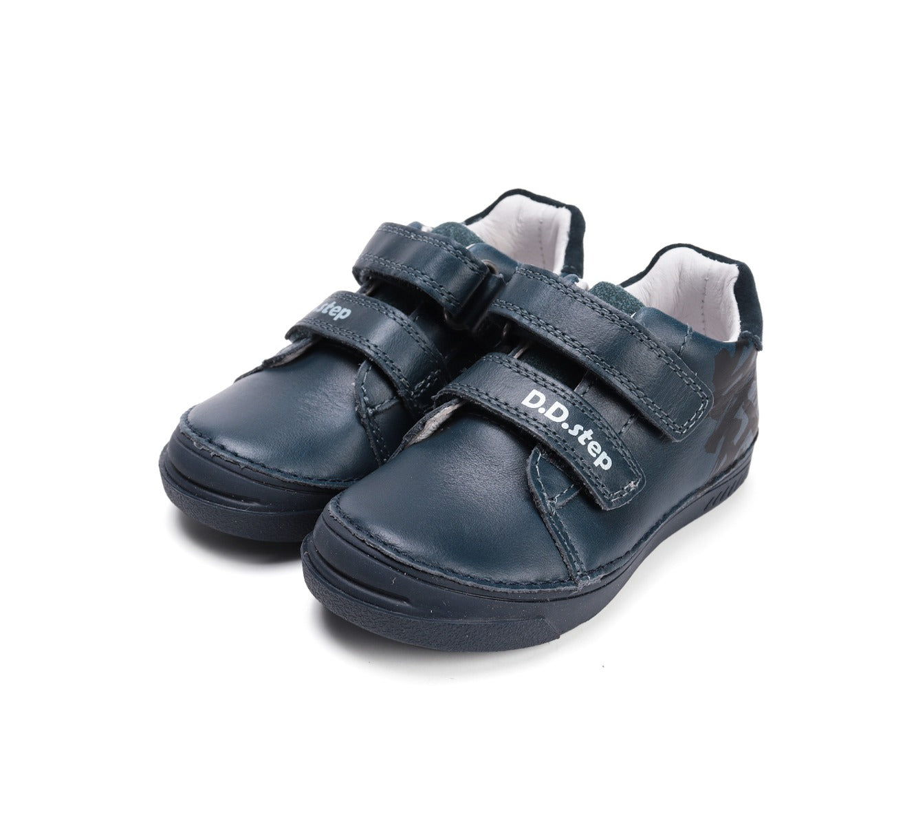 D.D.Step pantofi baieti cu scai 25-30 Royal Blue