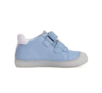 D.D.Step pantofi baieti cu scai 25-30 Sky Blue cu minge baschet