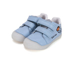 D.D.Step pantofi baieti cu scai 25-30 Sky Blue cu minge baschet