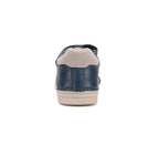 D.D.Step pantofi baieti cu scai 25-30 Bermuda Blue cu bej