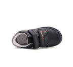 D.D.Step pantofi baieti cu scai 25-30 Black cu maro