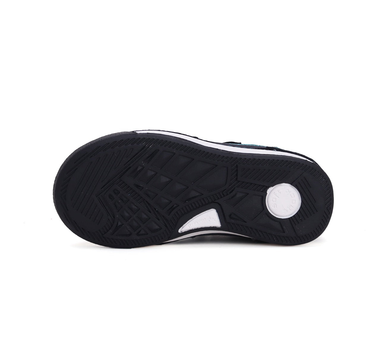 D.D.Step pantofi baieti cu scai Black simplu
