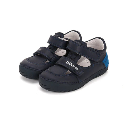 D.D.Step pantofi baieti decupati 26-31 Royal Blue Imagine principală a produsului