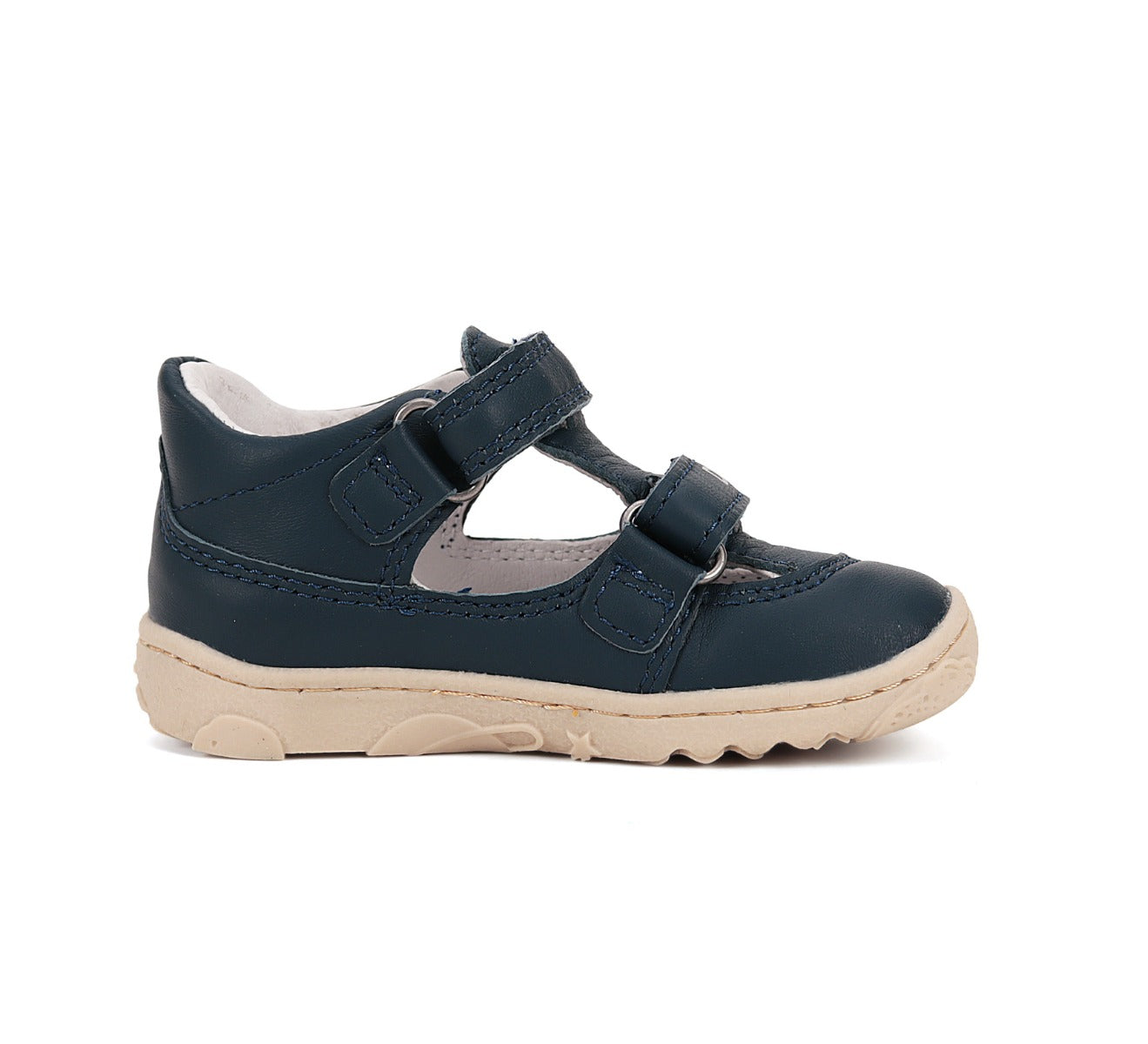 D.D.Step pantofi baieti decupati Barefoot 26-31 Bermuda Blue