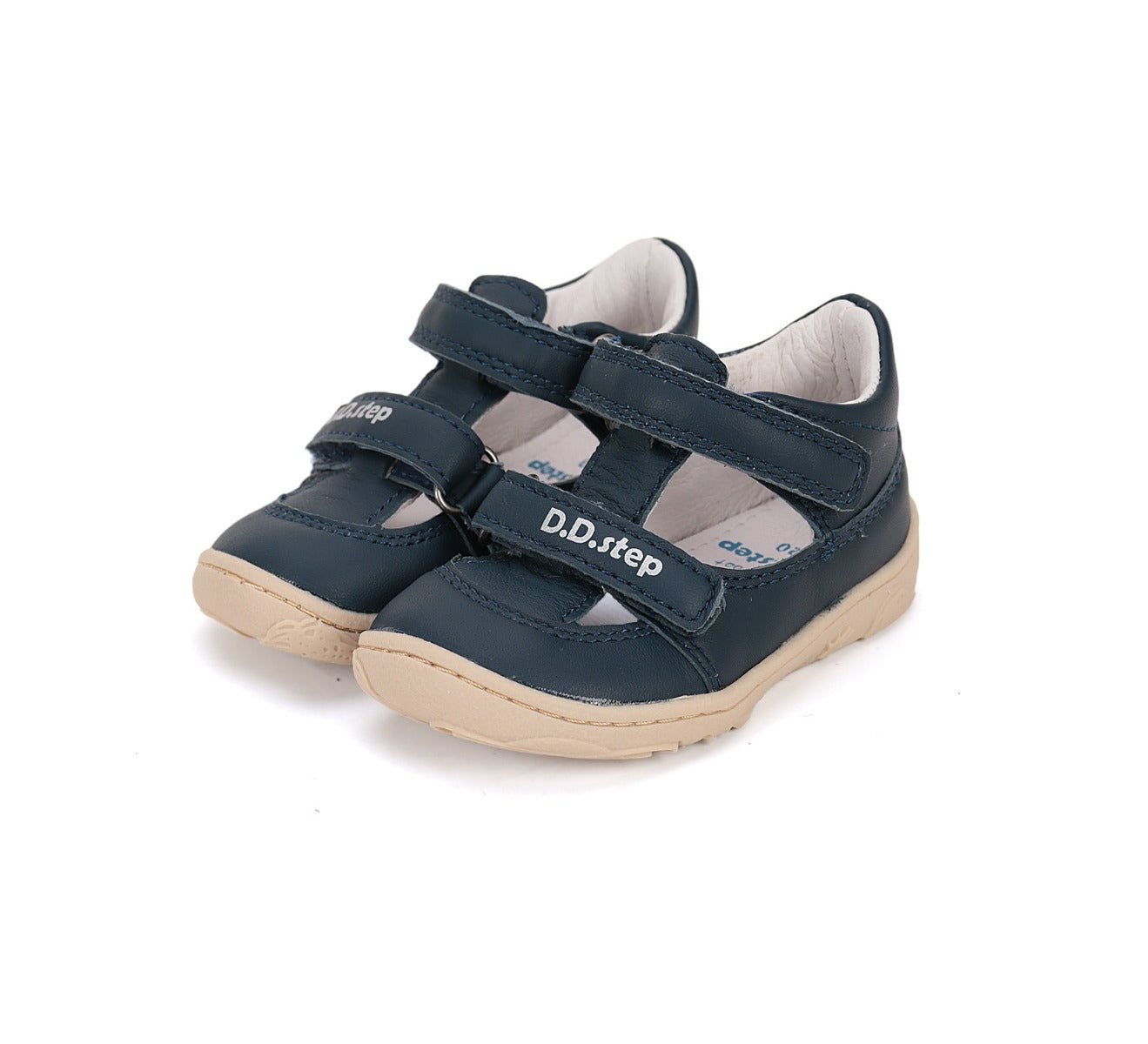 D.D.Step pantofi baieti decupati Barefoot 20-25 Bermuda Blue Imagine principală a produsului