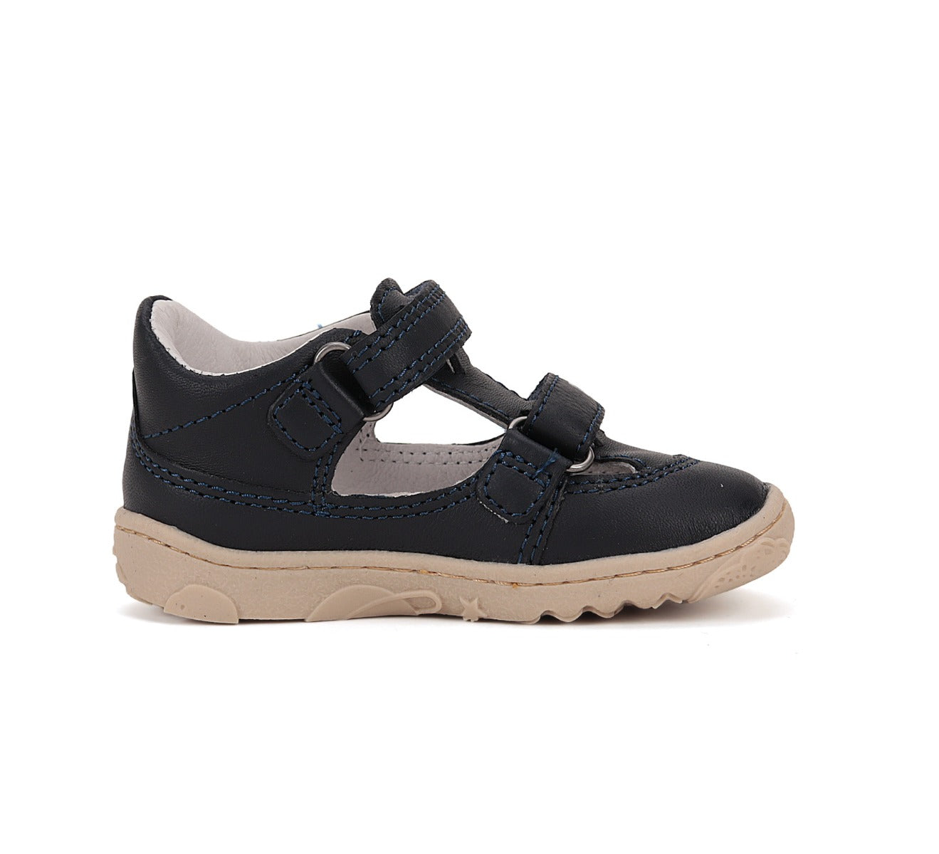 D.D.Step pantofi baieti decupati Barefoot 26-31 Royal Blue