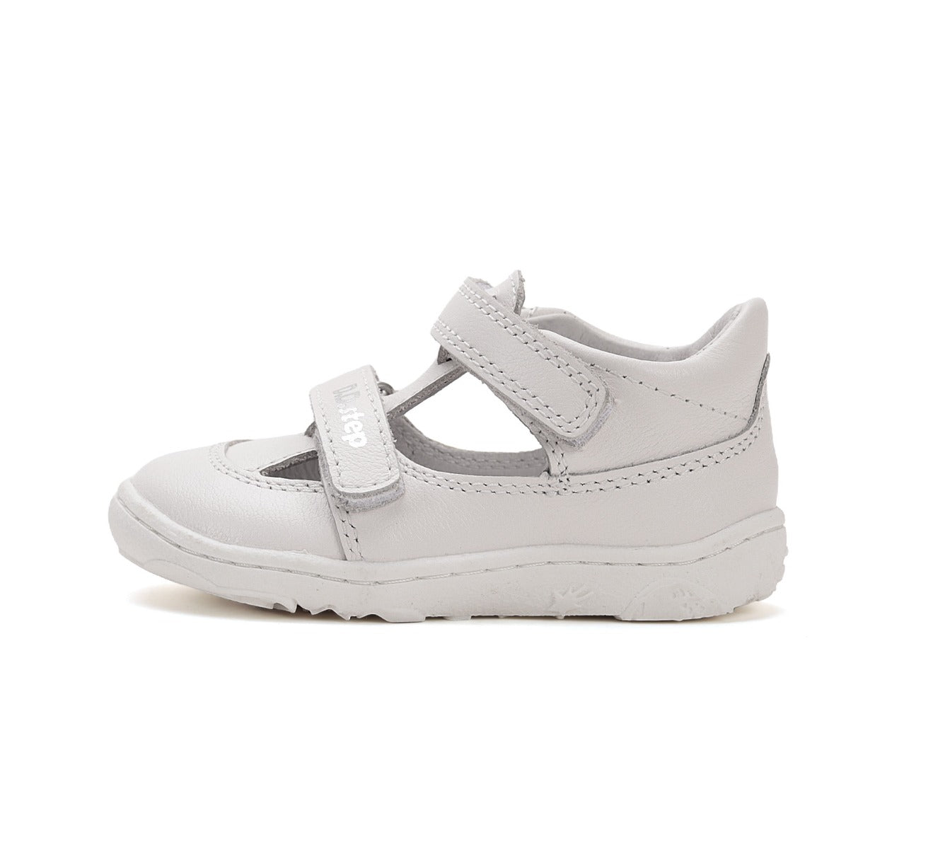 D.D.Step pantofi baieti decupati Barefoot 20-25 White