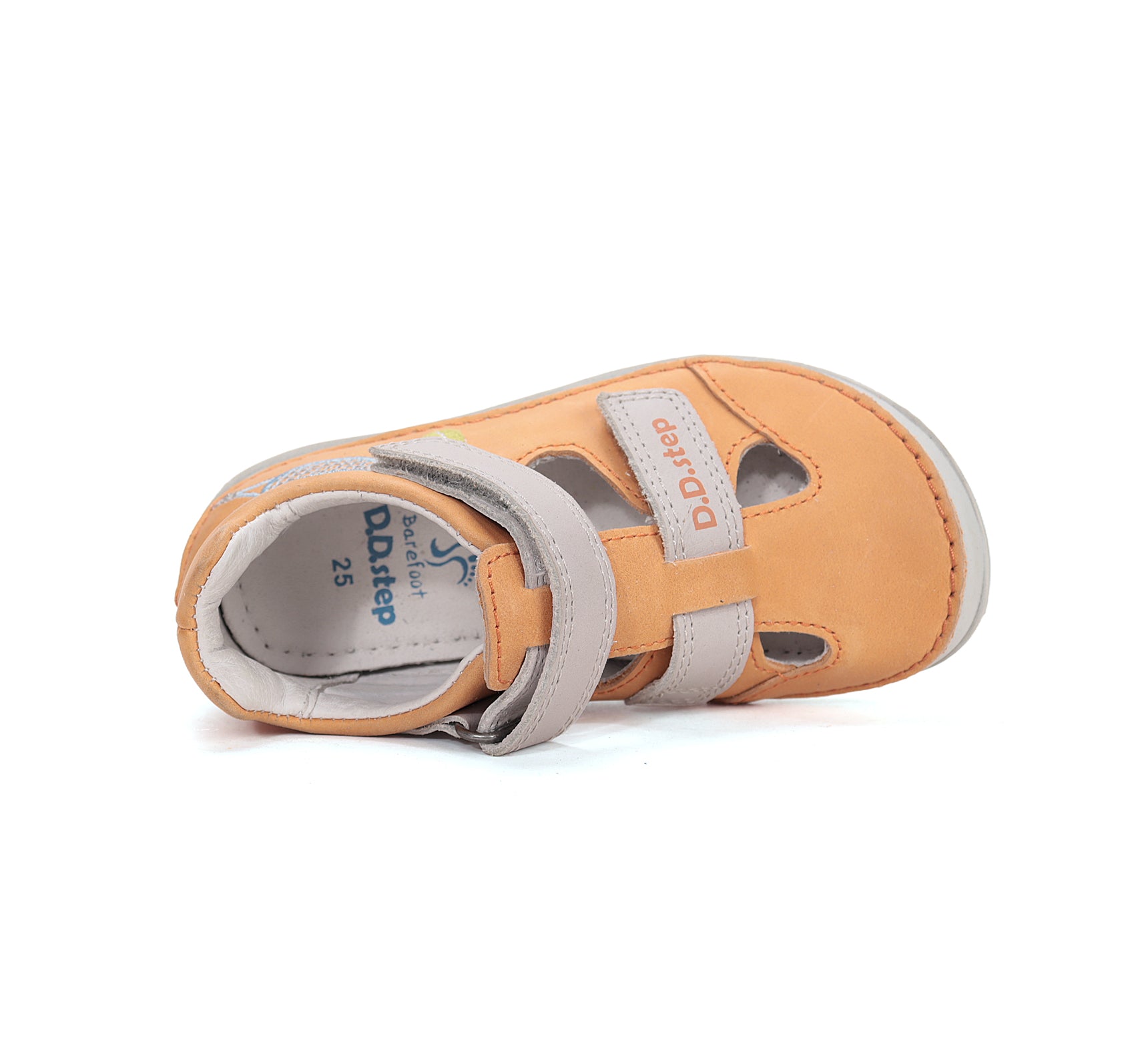 D.D.Step pantofi baieti decupati Barefoot 22-33 Orange tenis