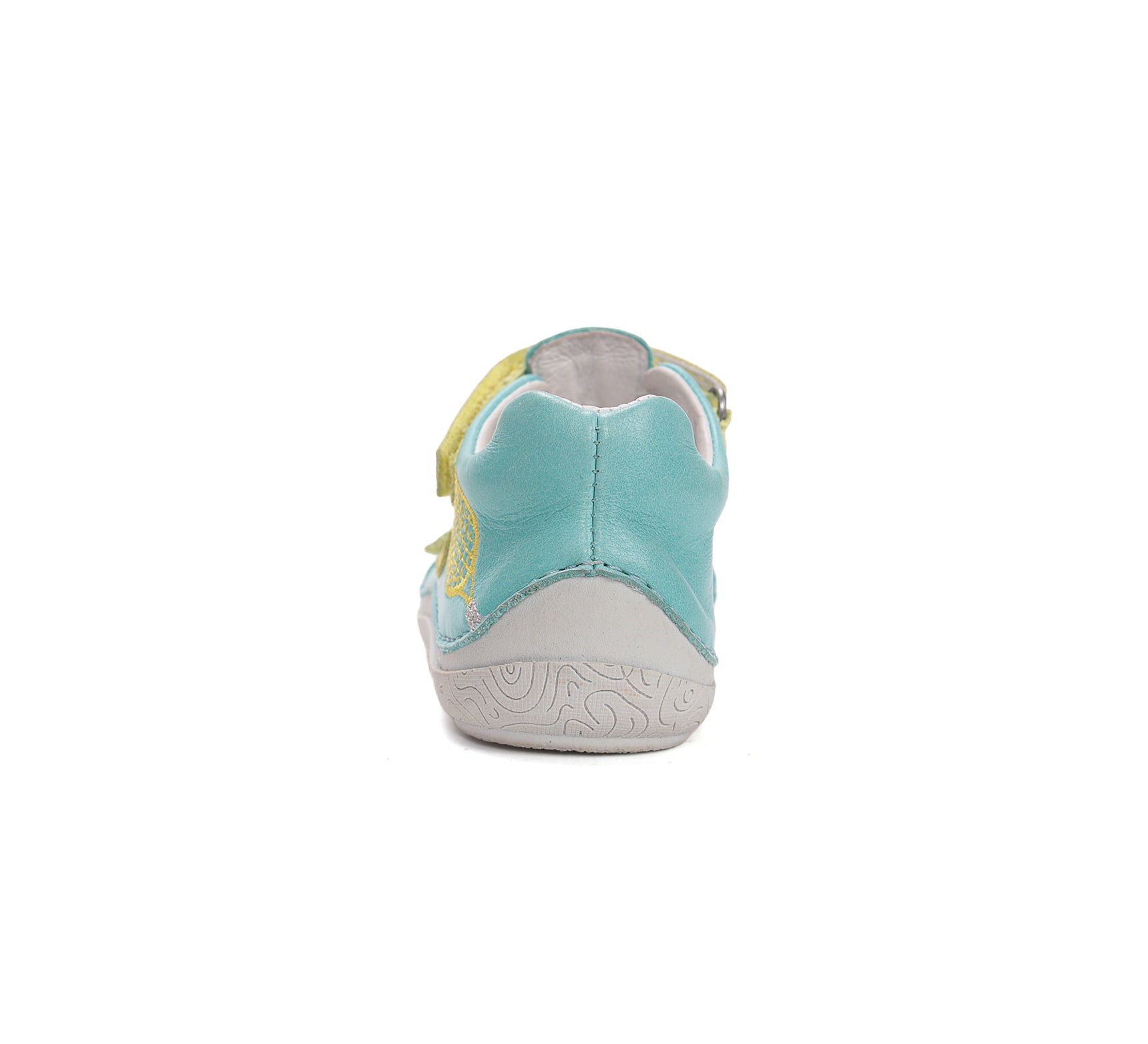 D.D.Step pantofi baieti decupati Barefoot 22-33 Turquise tenis