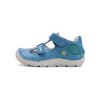 D.D.Step pantofi baieti decupati Barefoot 22-33 Marine tenis