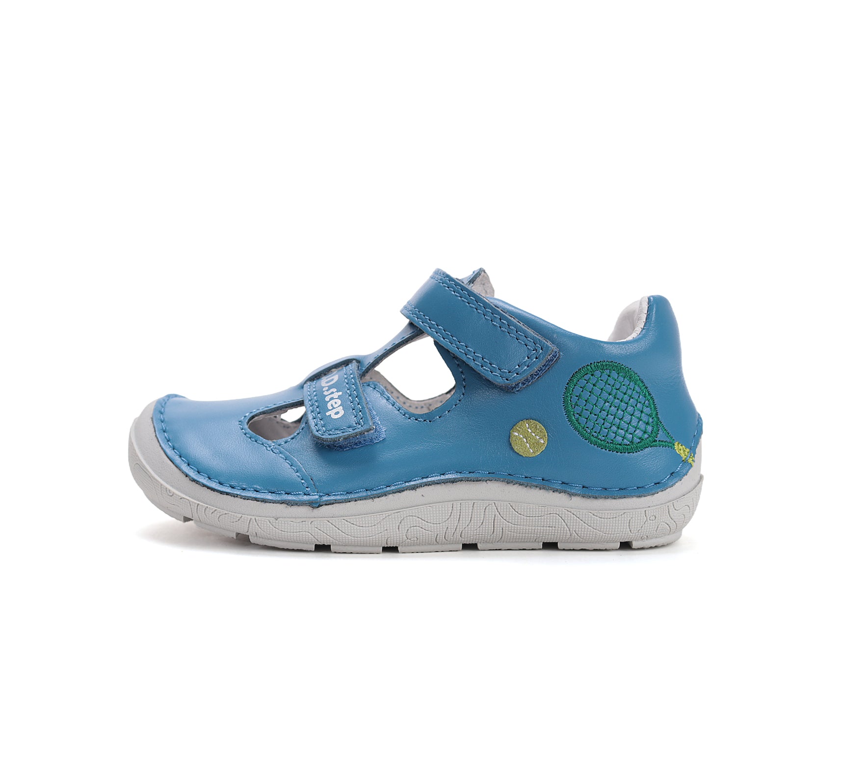 D.D.Step pantofi baieti decupati Barefoot 22-33 Marine tenis