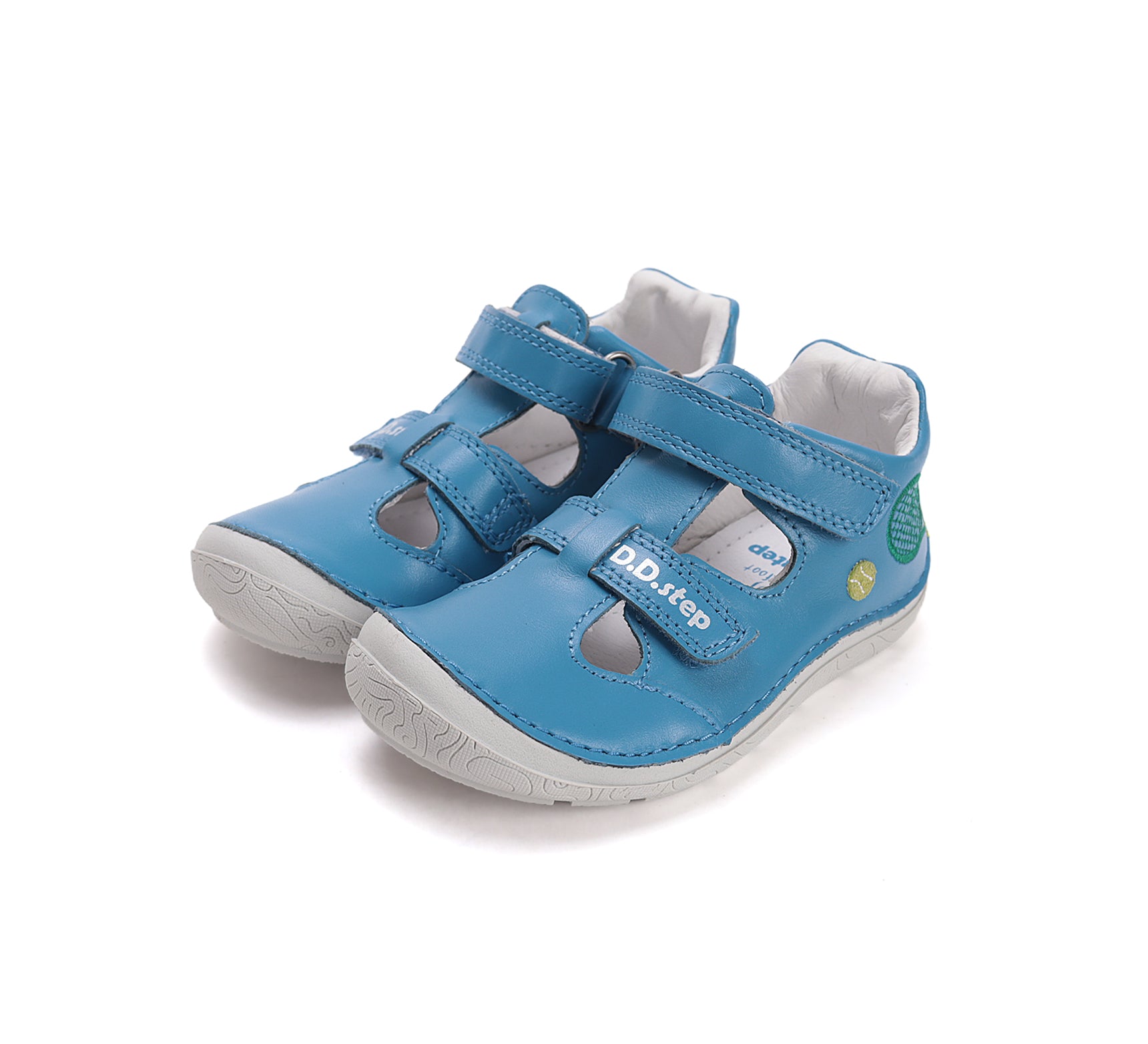 D.D.Step pantofi baieti decupati Barefoot 22-33 Marine tenis Imagine principală a produsului