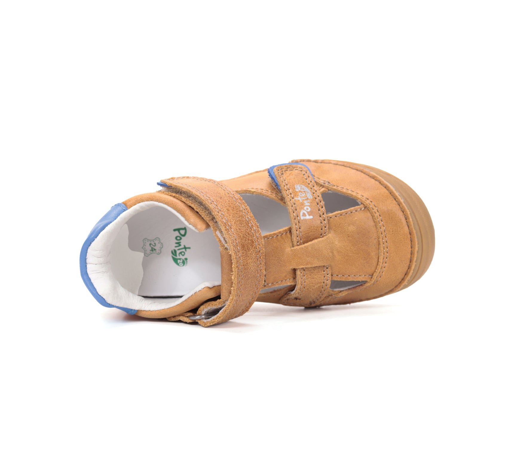 D.D.Step pantofi baieti decupati Ponte20 supinati 24-29 Chocolate