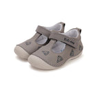 D.D.Step pantofi baieti deschisi 19-24 Grey cu pizza
