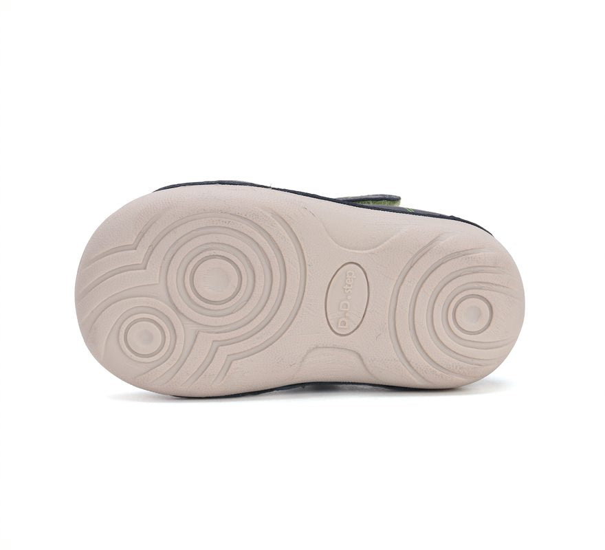 D.D.Step pantofi baieti deschisi 19-24 Royal Blue cu dino