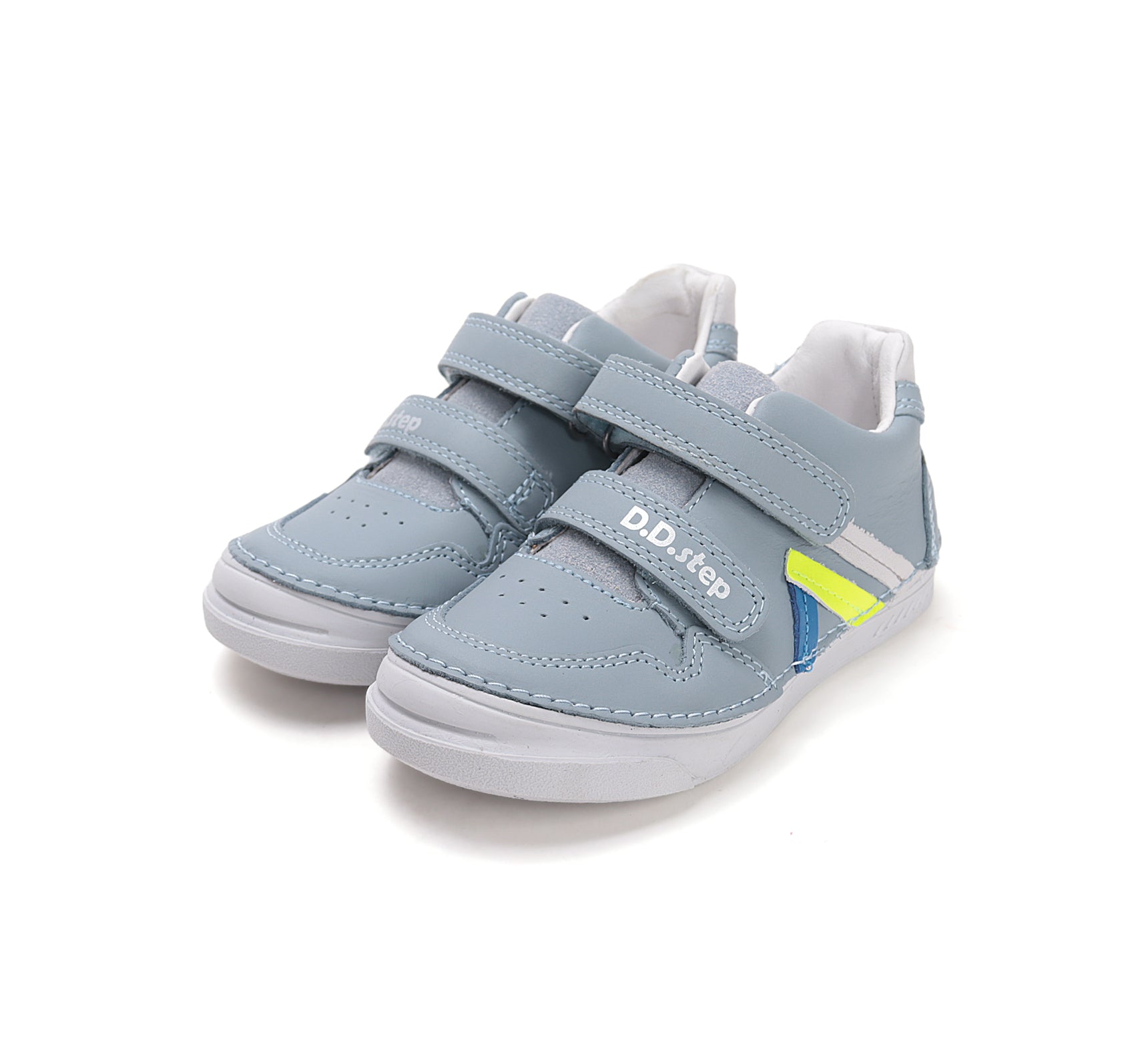D.D.Step pantofi baieti din piele cu scai 25-30 Oceanic Imagine principală a produsului