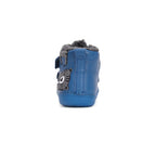 D.D.Step pantofi baieti imblaniti Primii Pasi 20-25 Bermuda Blue cu tigru