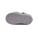 D.D.Step pantofi baieti imblaniti Primii Pasi 20-25 Khaki cu dino
