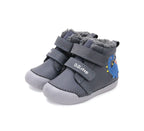D.D.Step pantofi baieti imblaniti Primii Pasi 20-25 Royal Blue cu dino