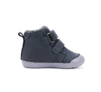 D.D.Step pantofi baieti imblaniti Primii Pasi 20-25 Royal Blue cu dino