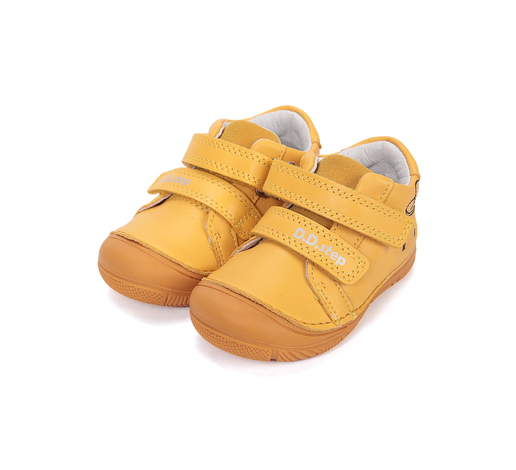 D.D.Step pantofi baieti piele 20-25 Lemon cu OZN Imagine principală a produsului
