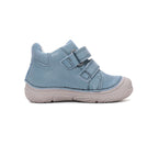 D.D.Step pantofi baieti piele 20-25 Light Royal blue simplu