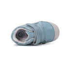 D.D.Step pantofi baieti piele 20-25 Light Royal blue simplu